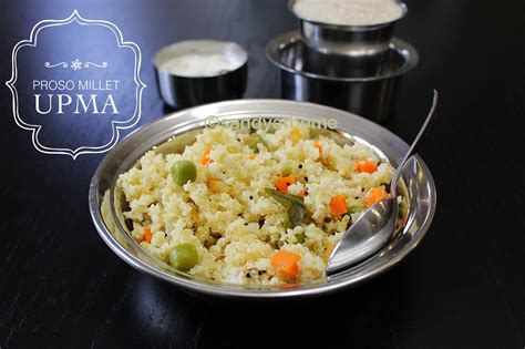 Proso millet upma, Millet recipes